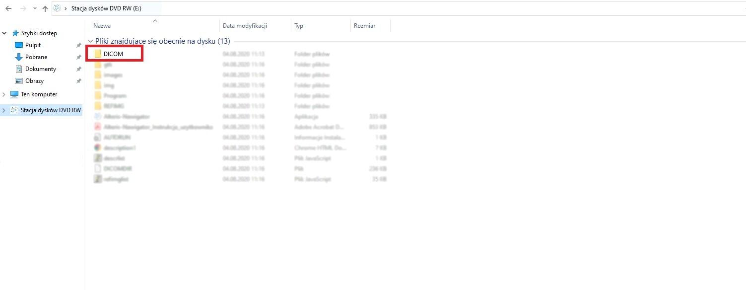 Gdzie znajdę pliki Dicom? photo